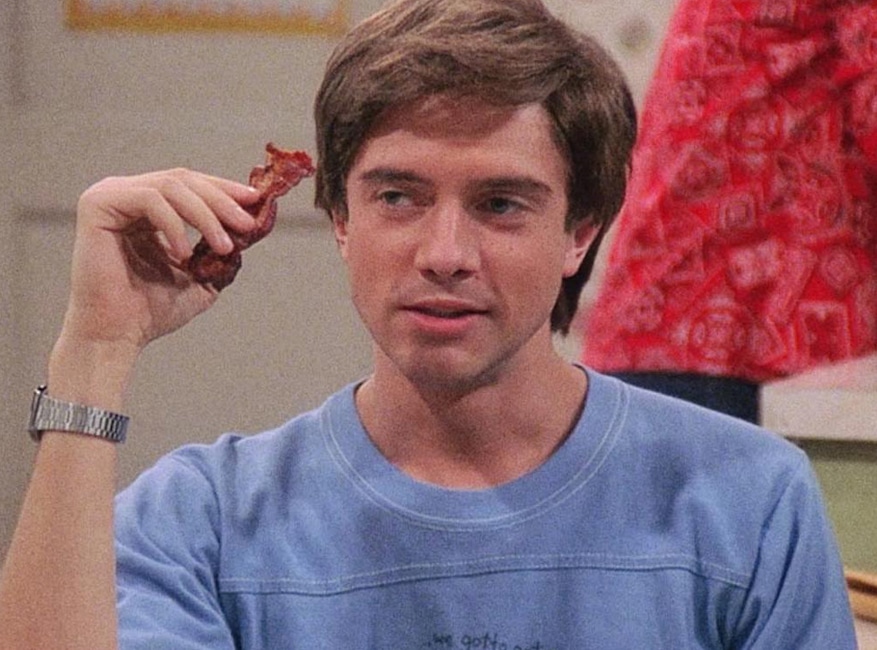 Topher Grace, That 70's Show, Bacon